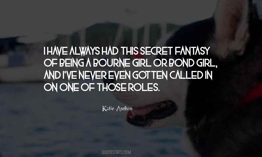 Fantasy Girl Quotes #58067