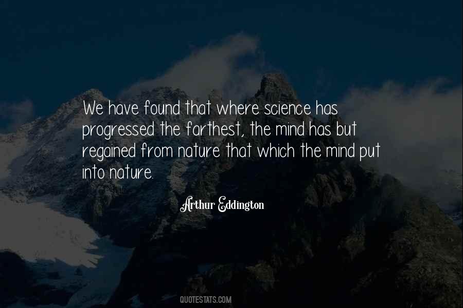 Eddington Quotes #1593620