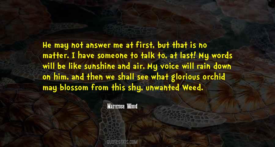 Rain Sunshine Quotes #1780541