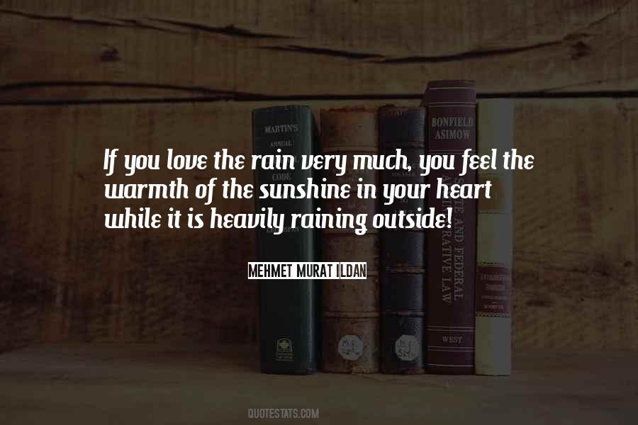 Rain Sunshine Quotes #268402