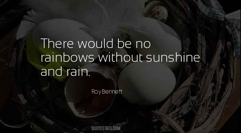 Rain Sunshine Quotes #370468