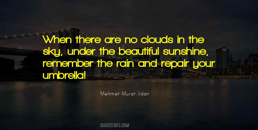 Rain Sunshine Quotes #372947