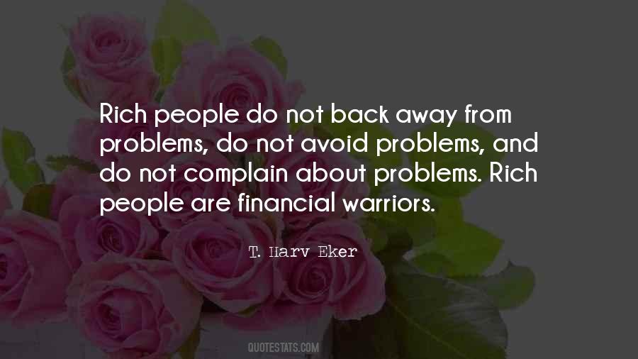 Avoid Many Problems Quotes #515484
