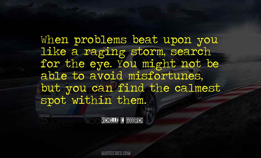 Avoid Many Problems Quotes #847563