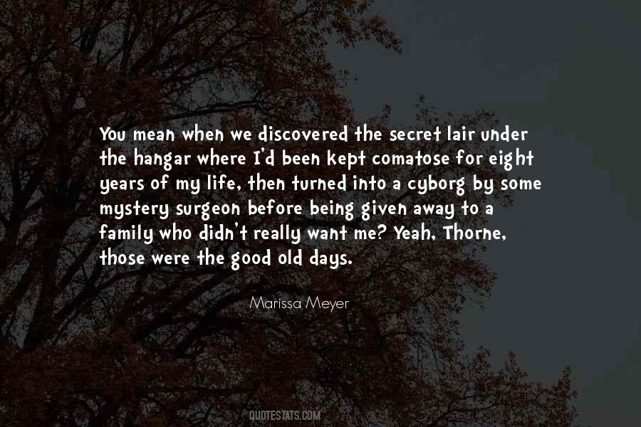 Quotes About Being A Mystery #1509479