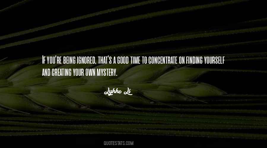 Quotes About Being A Mystery #277695