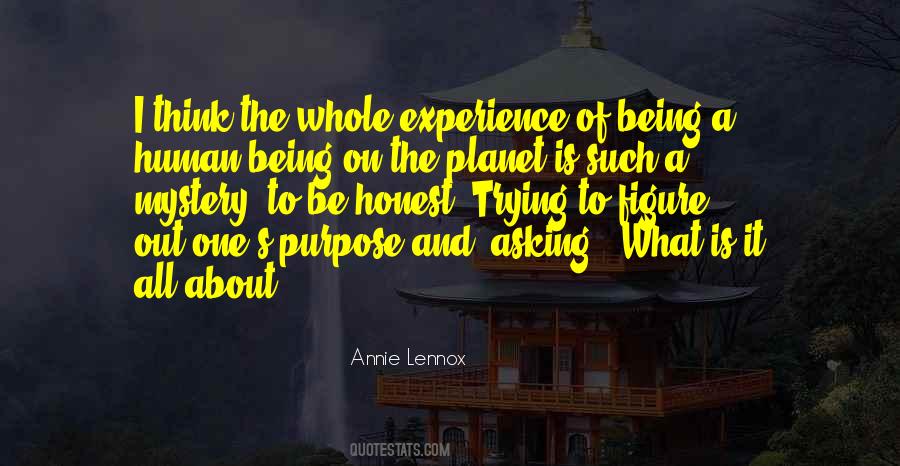 Quotes About Being A Mystery #829628