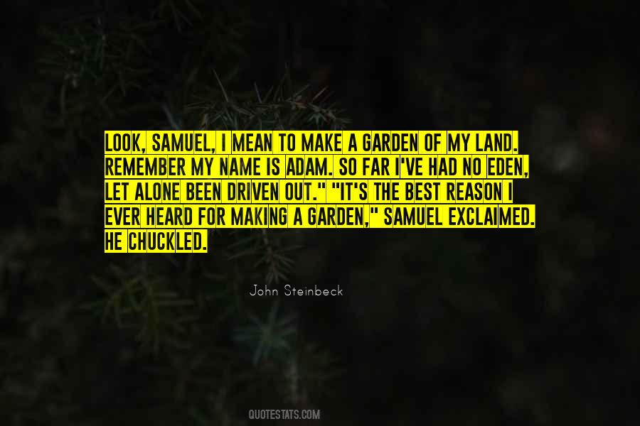 Eden Garden Quotes #1088189