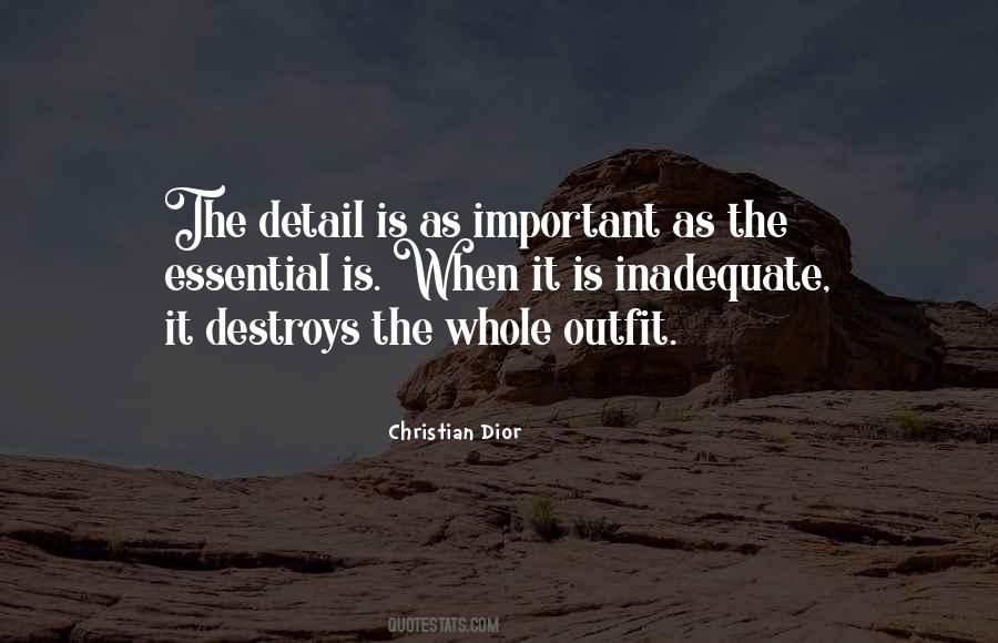 The Detail Quotes #1015407