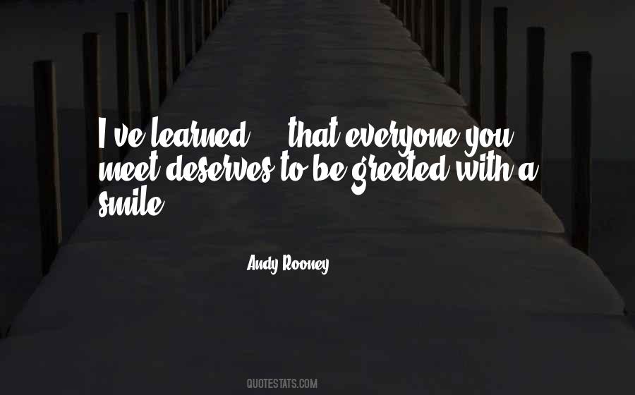 I Learned To Smile Quotes #1674424