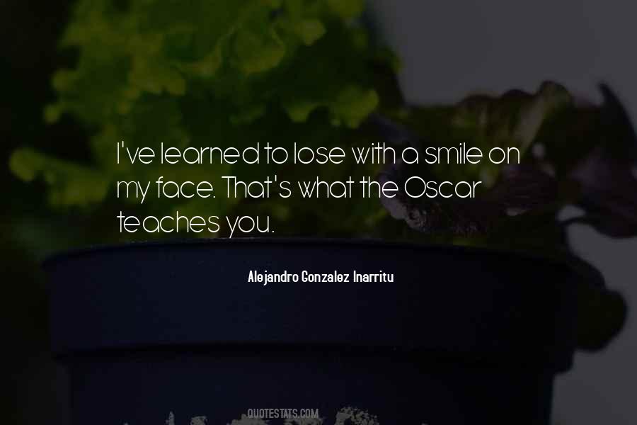 I Learned To Smile Quotes #322770