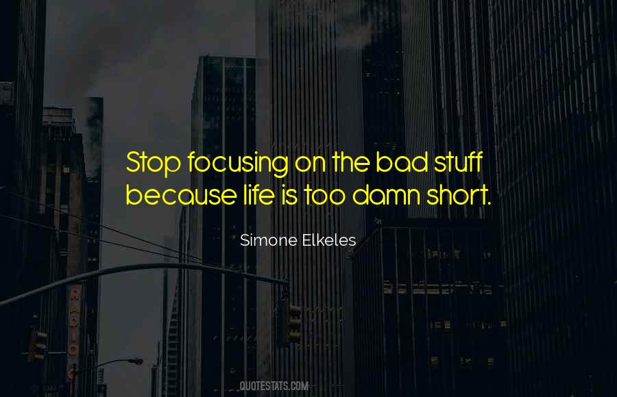 Short Stuff Quotes #1824787