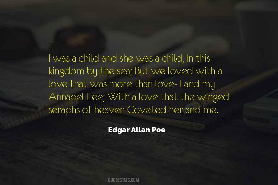 Edgar Allan Poe Annabel Lee Quotes #1154528