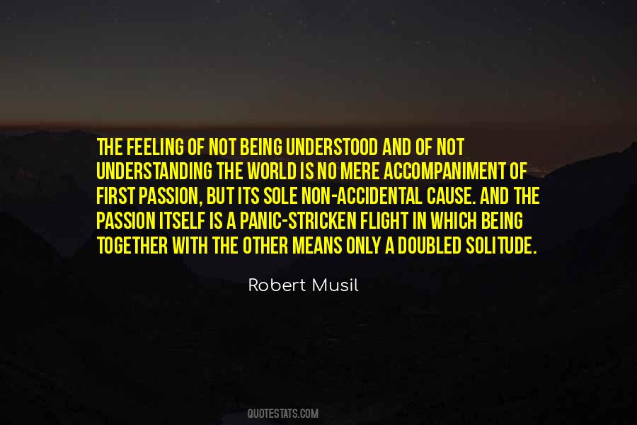 Not Being In Love Quotes #256290