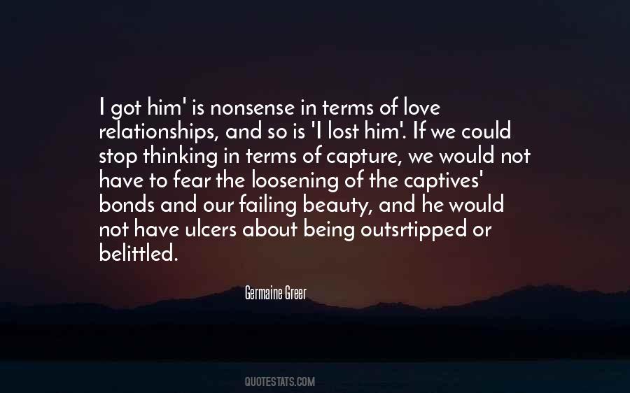 Not Being In Love Quotes #387069