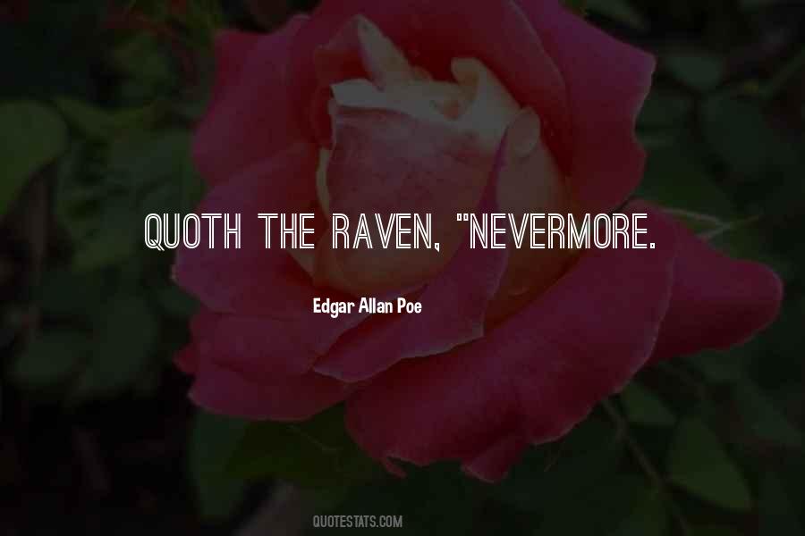 Edgar Allan Poe The Raven Quotes #1830299