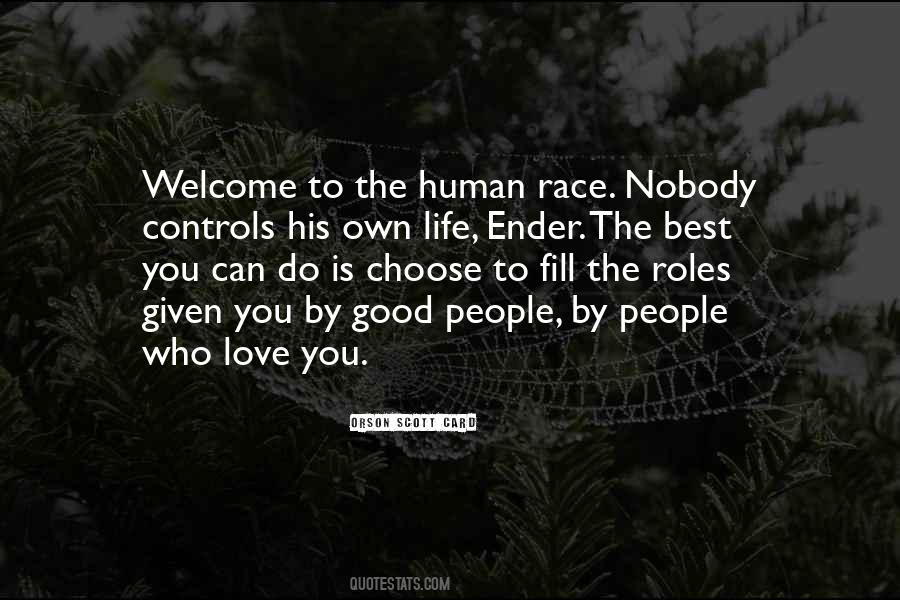 Choose Who You Love Quotes #357604