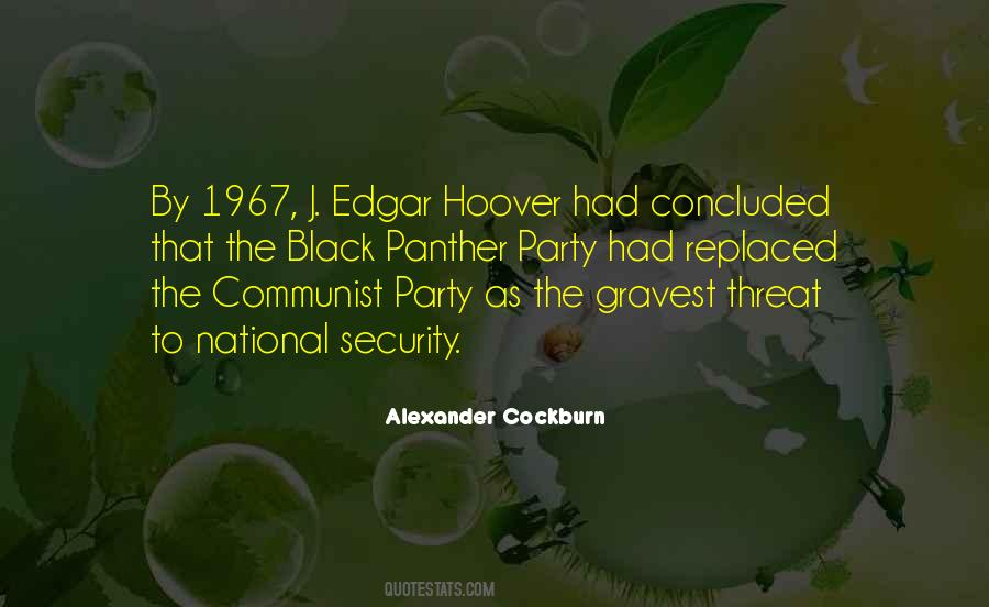 Edgar Hoover Quotes #495418