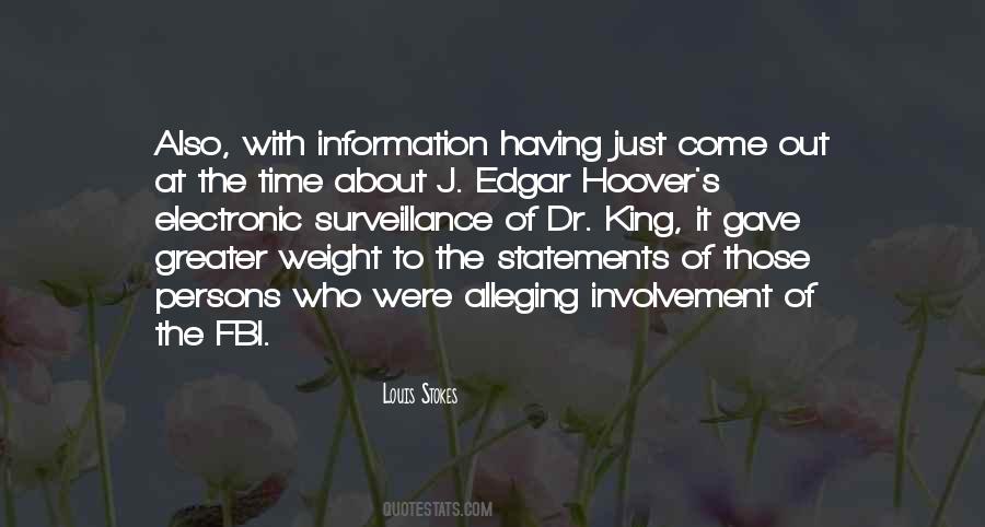 Edgar Hoover Quotes #731459