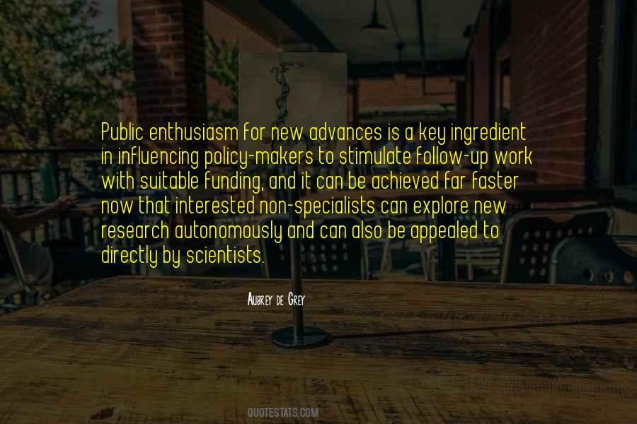 Enthusiasm Work Quotes #493422
