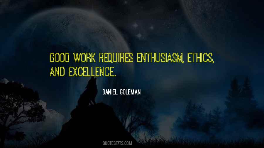 Enthusiasm Work Quotes #65256