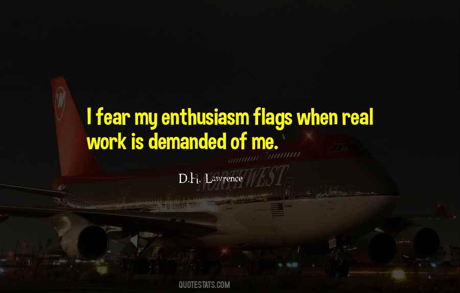 Enthusiasm Work Quotes #678676