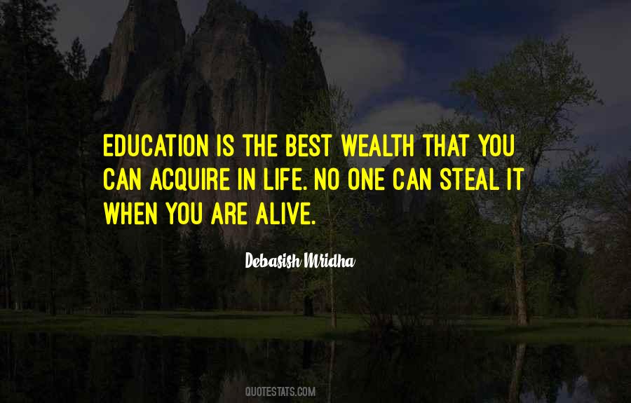 Wealth Philosophy Quotes #1150940