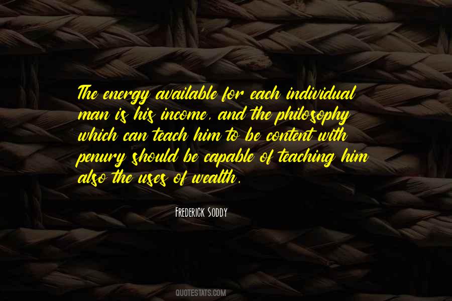 Wealth Philosophy Quotes #232030