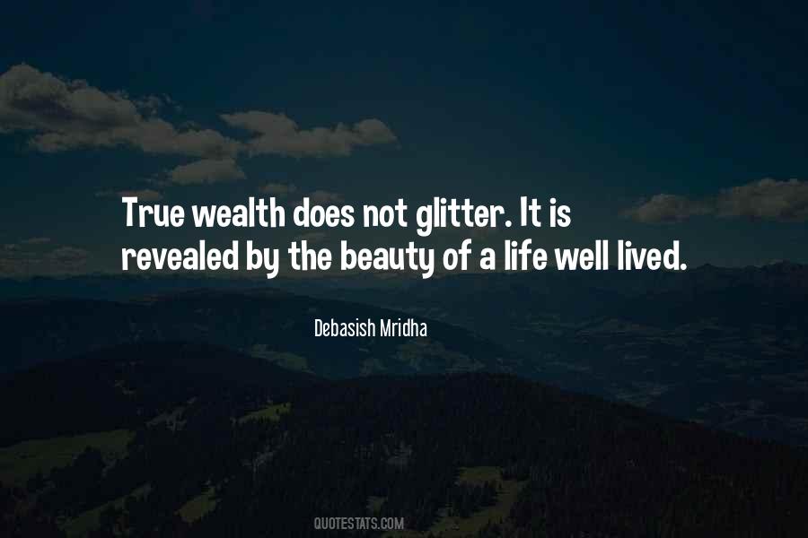 Wealth Philosophy Quotes #305391