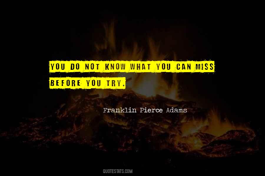What Do You Miss Quotes #849753