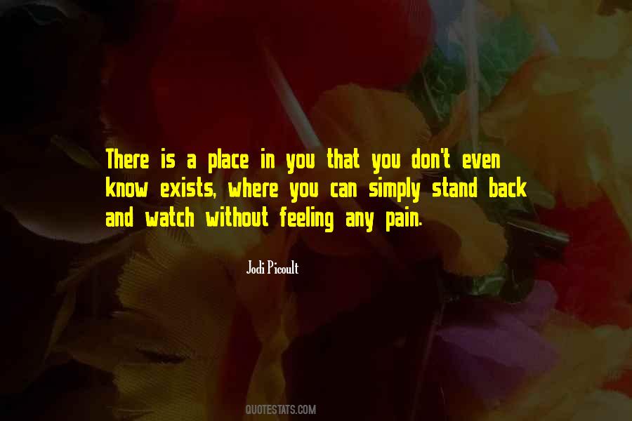 Stand Back And Watch Quotes #785545