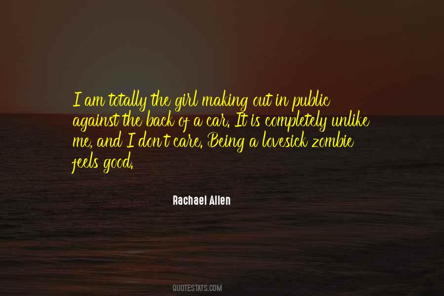 Feels Good To Be Back Quotes #446492
