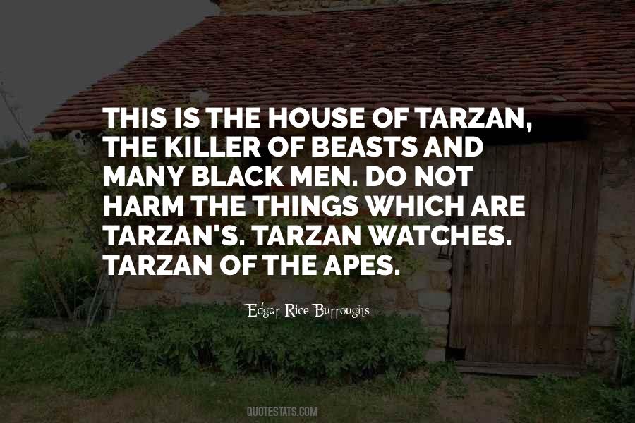 Edgar Rice Burroughs Tarzan Quotes #417757