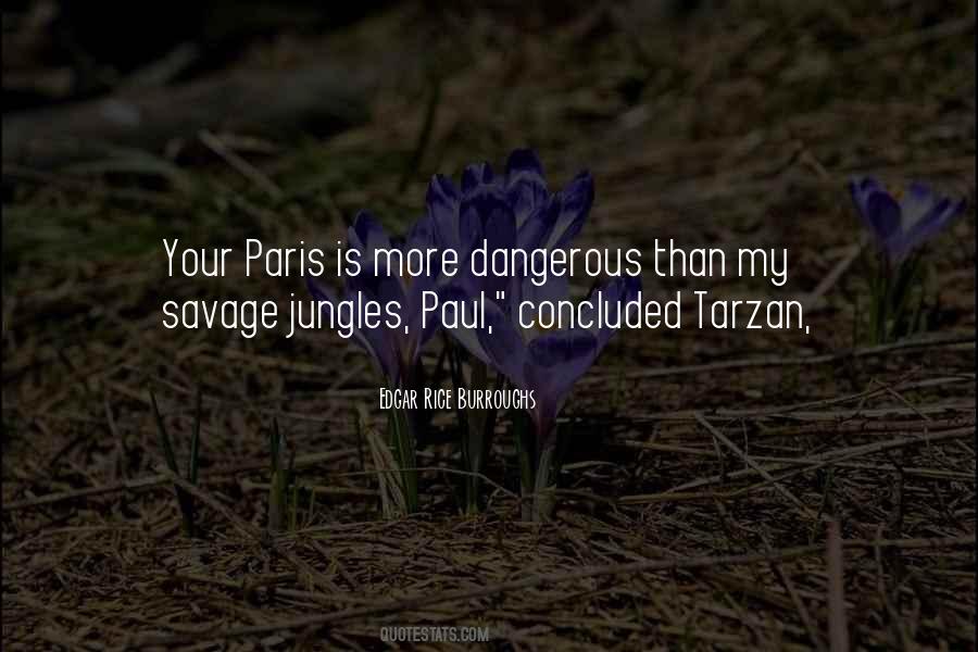 Edgar Rice Burroughs Tarzan Quotes #680915