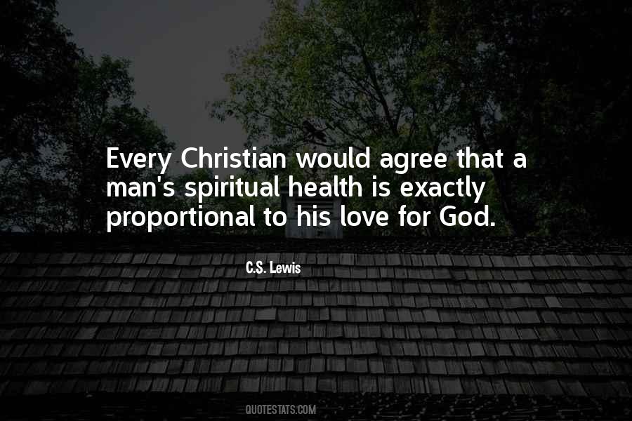 Christian Health Quotes #1874222