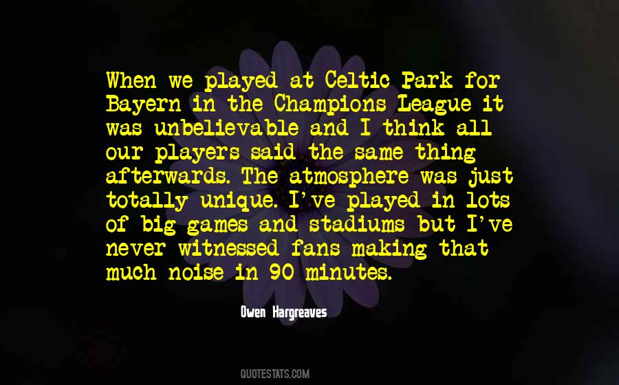 Not In The Same League Quotes #184618