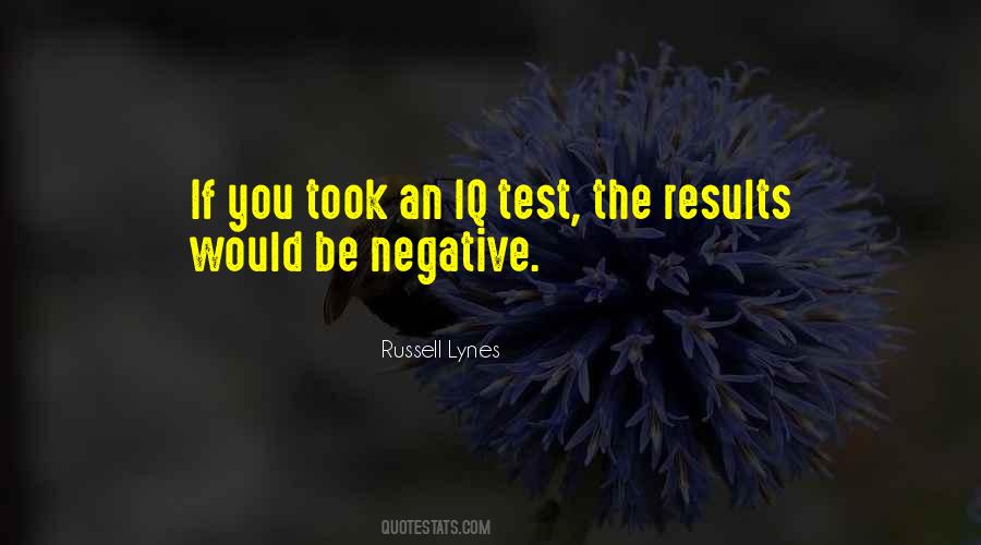 Iq Test Quotes #79039