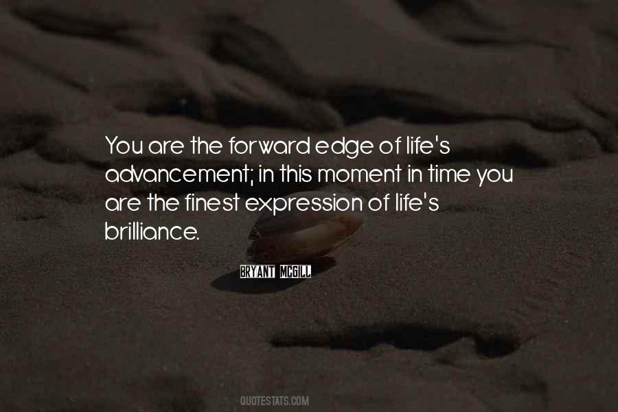 Edge Of Life Quotes #207775