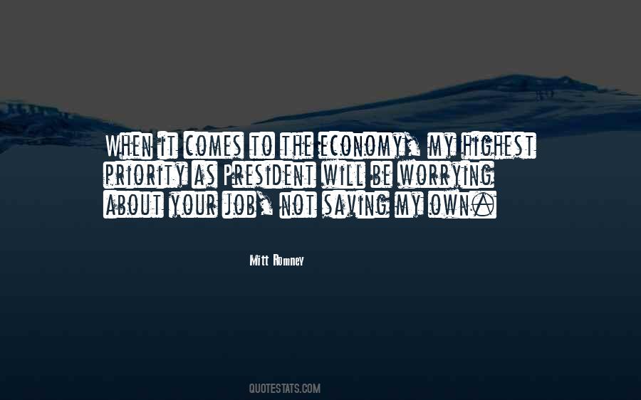 Not The Priority Quotes #1407095