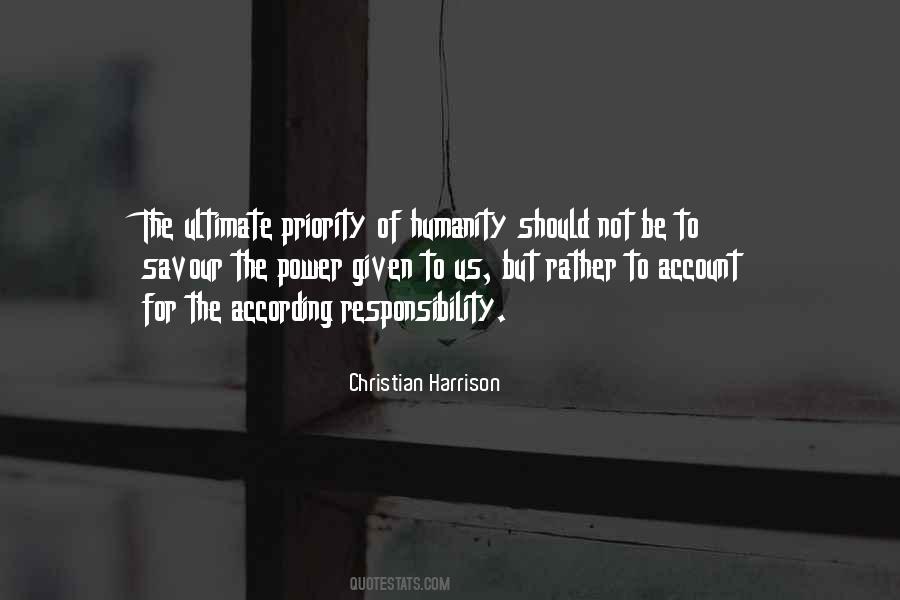 Not The Priority Quotes #1470163