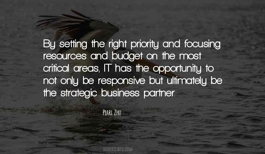 Not The Priority Quotes #335221
