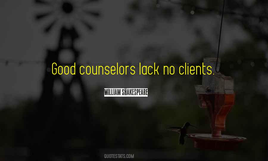 Good Counselor Quotes #272062