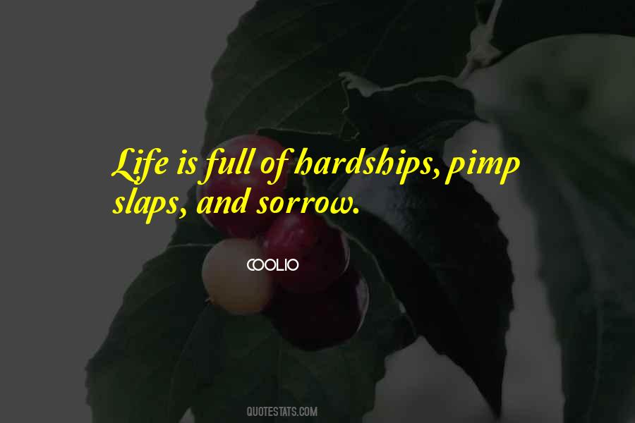 My Life Is Full Of Sorrow Quotes #1658601