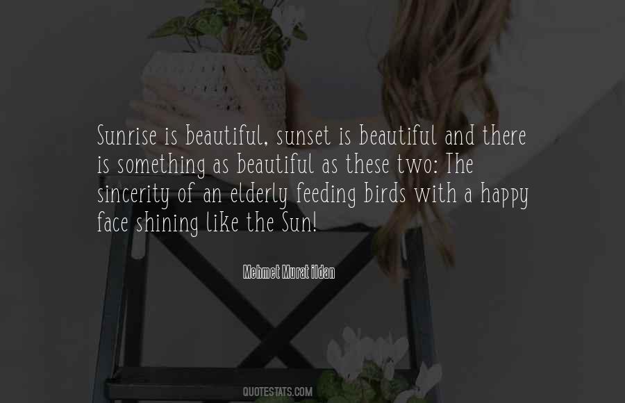A Beautiful Sunset Quotes #1537296