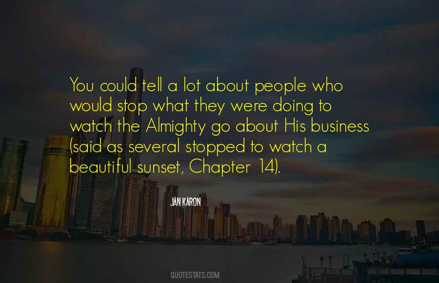A Beautiful Sunset Quotes #815069