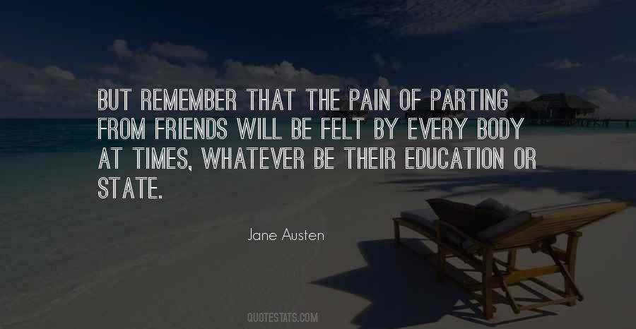 Quotes About Pain Of Parting #1371815