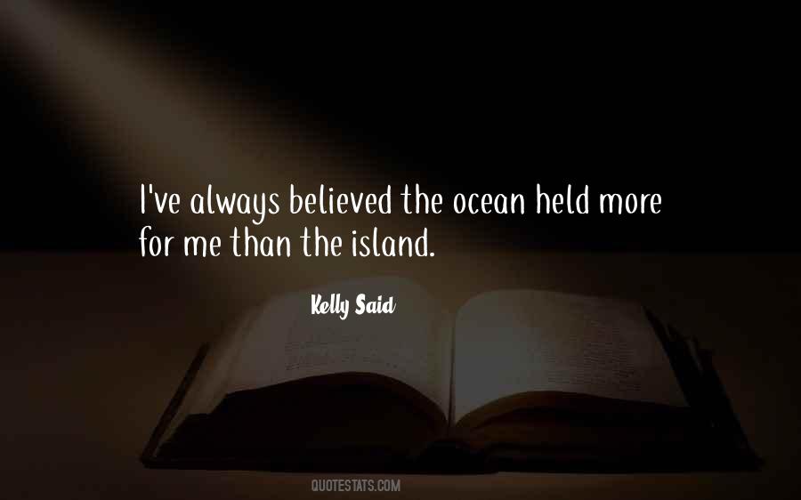 You Are My Ocean Quotes #12926