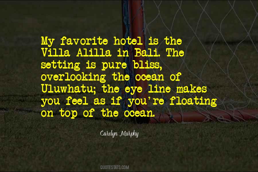 You Are My Ocean Quotes #19479