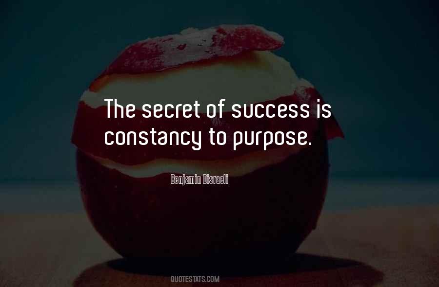 No Secret To Success Quotes #788967