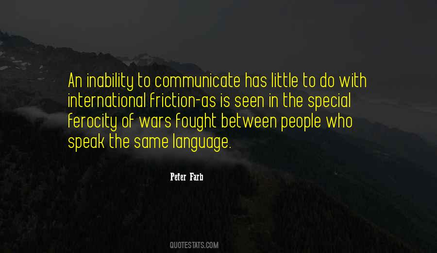 War Communication Quotes #1706478